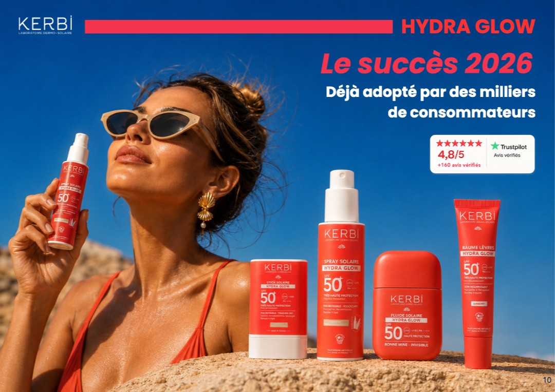 KERBI Hydra Glow, le succès 2026